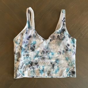 lululemon Align Tank Top Kaleidofloral Blue Multicolor